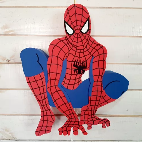 Piñata Hombre Araña Spiderman Artesanal Goma Eva