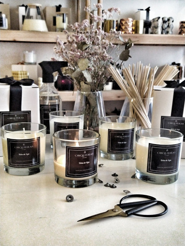Imagen 3 de 5 de Vela Cera Soja Artesanal Perfumada Aroma Regalo