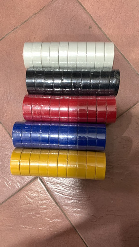 Cinta Aisladora De Pvc Colores 10mts Candela