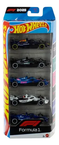 李　ホットウィール Formula 1 4台セット F1®のスリルをおうちで楽しもう！ホットウィールのダイキャストカー