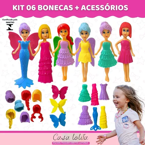 Polly Pocket GGJ48 Estilos Mattel Mini Boneca Pequena Troca Roupa Casinha  Menina - Patota Brinquedos