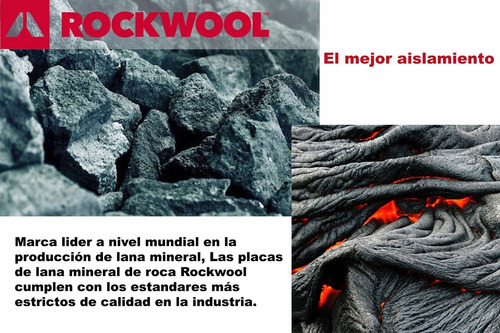 Imagen 10 de 10 de Placa De Lana Mineral De Roca (aislante Térmico-acústico)