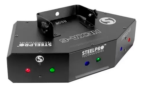 Laser Dj Steelpro Rgb Figuras 6 Canales Dmx512 Hexa-6