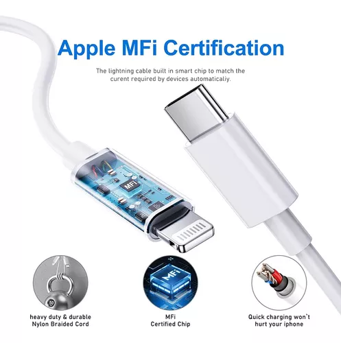 Cargador Apple Original Certificado – 20W – Carga Rápida – iPhone 11, 12 -  SMARTCEL