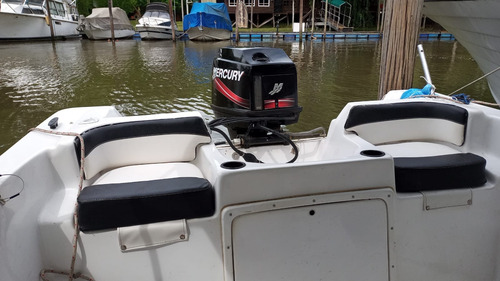 Lancha Open En Muy Buen Estado, Poco Uso, Motor Mercury 40