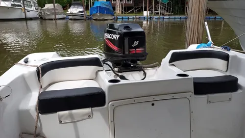 Lancha Open En Muy Buen Estado, Poco Uso, Motor Mercury 40