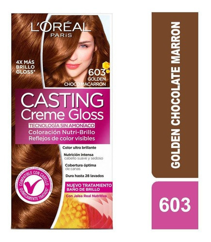 Kit Tinta L'Oréal  Casting creme gloss Tinte casting creme gloss tono h1156300 para cabello