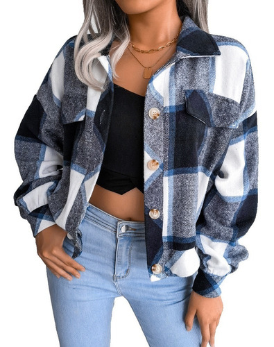 Chaqueta De Lana Amazon Ins Ropa De Mujer Transfronteriza