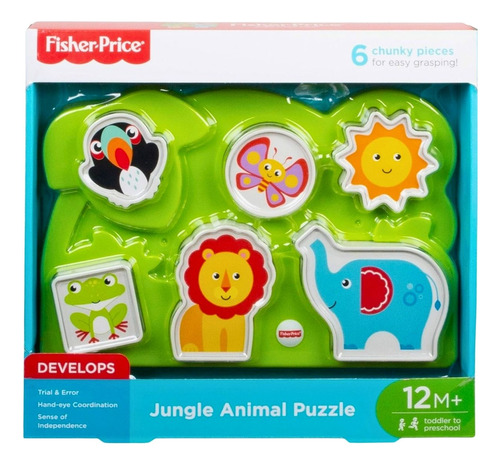 Quebra Cabeça Animais Da Floresta Fisher-price