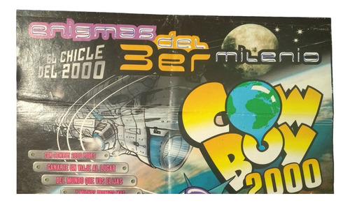 Album De Figuritas Chicle Cowboy Enigmas Del 3er Milenio (Usado)