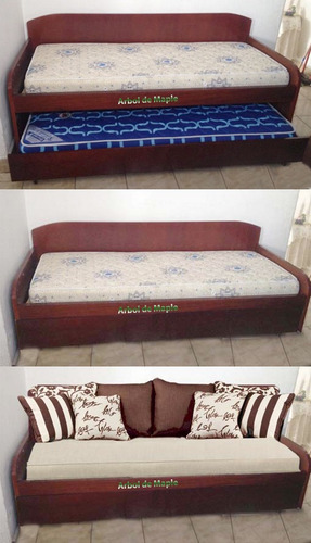 Imagen 4 de 10 de Camas Nido De Madera, De 1 Hasta 3 Plazas, Desde $199