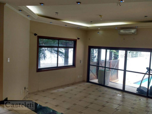 Imagem 1 de 8 de Casa Com 4 Dormitórios À Venda, 300 M² Por R$ 1.850.000,00 - Parque Taquaral - Campinas/sp - Ca1943
