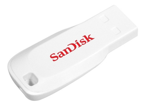 Sandisk Memoria Usb 2.0 Cruzer Blade 16gb Sdcz50c Blanca