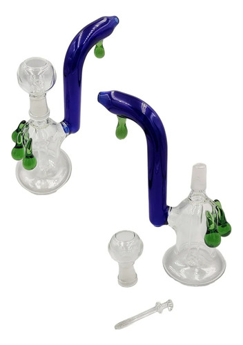 Bong Derretido Rig Clavo Cera Macho 18cm Pipa De Agua