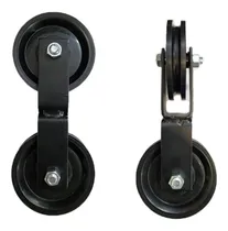 Comprar 2 Soportes Con 4 Poleas Paralela Y Cruzada Par Multigym Svg