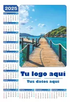 Comprar 100 Almanaques Calendarios 31x46cm Personalizados S31