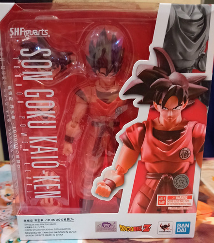 Sh Figuarts Goku Kaioken 180,000 Exclusivo Target Usa