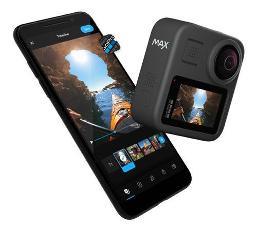 Imagen 9 de 9 de Cámara GoPro Hero Max 5.6K CHDHZ-201 NTSC/PAL black