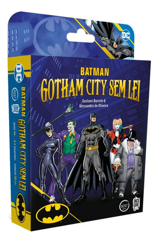 Batman Gotham City Sem Lei Jogo De Cartas Dice On Fire
