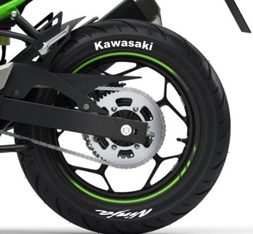 Letras Para Cubiertas Kawasaki Ninja X8 Letras