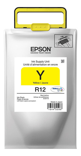 Epson Durabrite Ultra Standard Capacity, Yellow -ink (tr1242