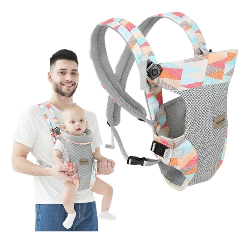 Mochila Cangurera Portabebés Ergonimica De 0-36 Meses