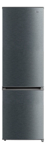 Refrigerador Midea MRFI-2660S346RW gris oscuro con freezer 260L