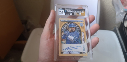 2021 Topps Gypsy Q Vladimir Guerrero Jr Gm 9.5 Hga Autografo (Usado)