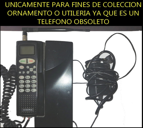 Telefono Celular Retro Audiovox De Auto 90s / Solo Coleccion