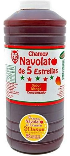Chamoy Navolato 5 Estrellas Sabor Mango 1 Lt