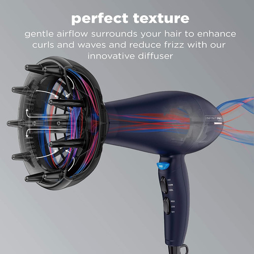 Secador De Cabello Infinitipro By Conair Con Difusor Inno...