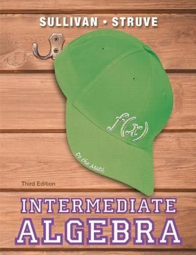 Libro: Intermediate Algebra (3rd Edition)