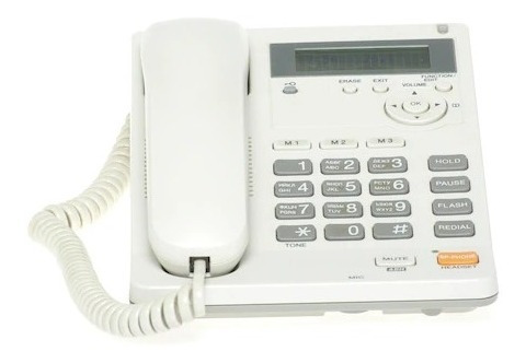 Teléfono Panasonic Kx-ts600 Blanco