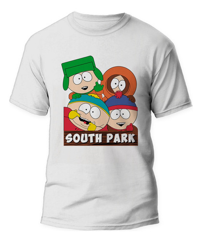 Camiseta Básica Camisa South Park Personagens Série Cartman