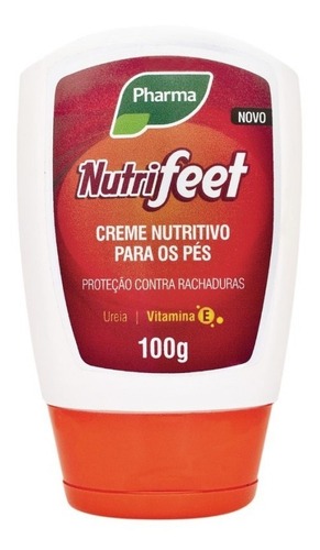 Imagem 2 de 3 de Nutrifeet Creme Nutritivo Para Pés Rachadura Pharma 100g