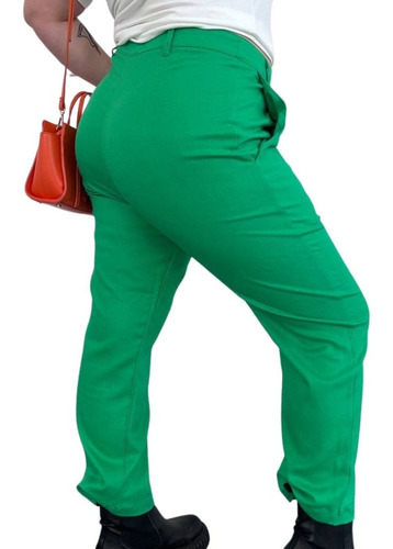 Imagen 2 de 7 de Pantalón Tiro Alto Jorgelina Arza Modelo Sastrero Jujuy