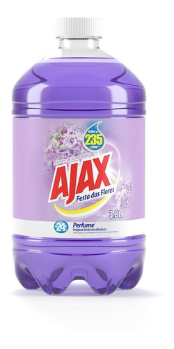 Limpador Perfumado Ajax Festa Das Flores Lavanda 3,8l