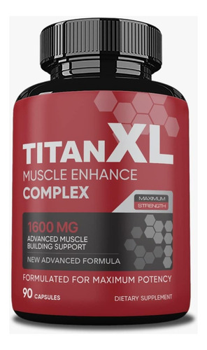 Titan Xl Muscle Enhance Complex Ganar Fuerza Mas Rendimiento