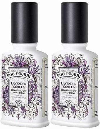 Poopourri Antes De Aerosol Que Vaya, Lavanda Vainilla, 2 Onz
