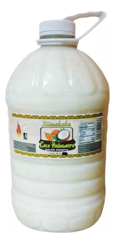 Salsa Coco Habanero Picante Galón 3.8l