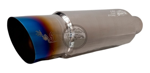 Resonador Six Punta Azul Acero Inoxidable Talla Xs