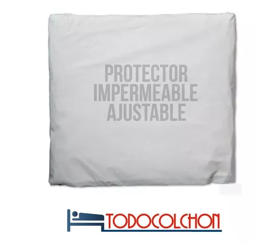 Cubre Colchon Protector Impermeable 150 X 190 Ajustable