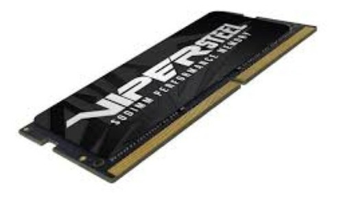 Memória RAM Viper Steel color preto/cinza-escuro  16GB 1 Patriot PVS416G266C8S