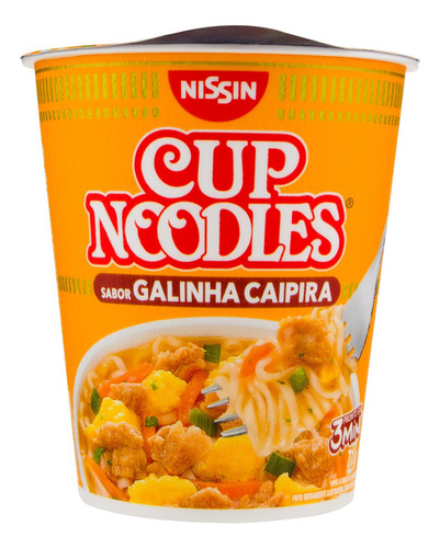 Macarrão Instantâneo Galinha Caipira Cup Noodles Copo 71g