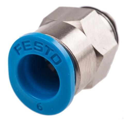 Racor Conector Rápido Recto Festo Qsm-m6-6 Mn 132600 (2 Pz)