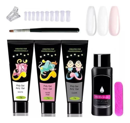 Polygel Para Manicura Facil Y Rapida Uñas Perfectas