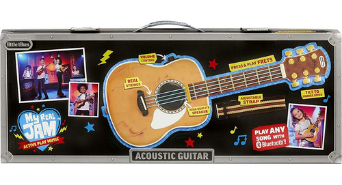 Imagen 5 de 5 de Instrumento Musical Guitarra Acústica Little Tikes Bluetooth