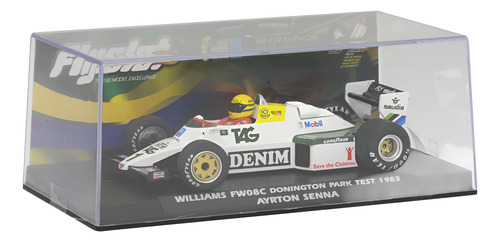 Raro Carrinho Autorama Williams Fw08c 1983 Ayrton Senna Fly