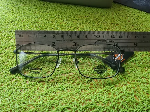 Armazon Marcos Opticos Harley Davidson Titanio 54-19-145