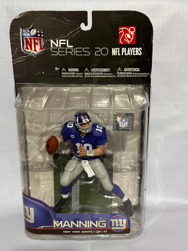 Eli Manning Nfl Mcfarlane New York Giants Serie 20